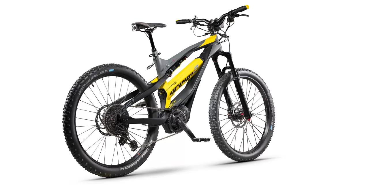 Fotografija električnog bicikla Greyp s prezentacije održane 15.ožujka2019. (foto: Greyp Bikes, 2019.) 

• Greyp Bikes, električni bicikli