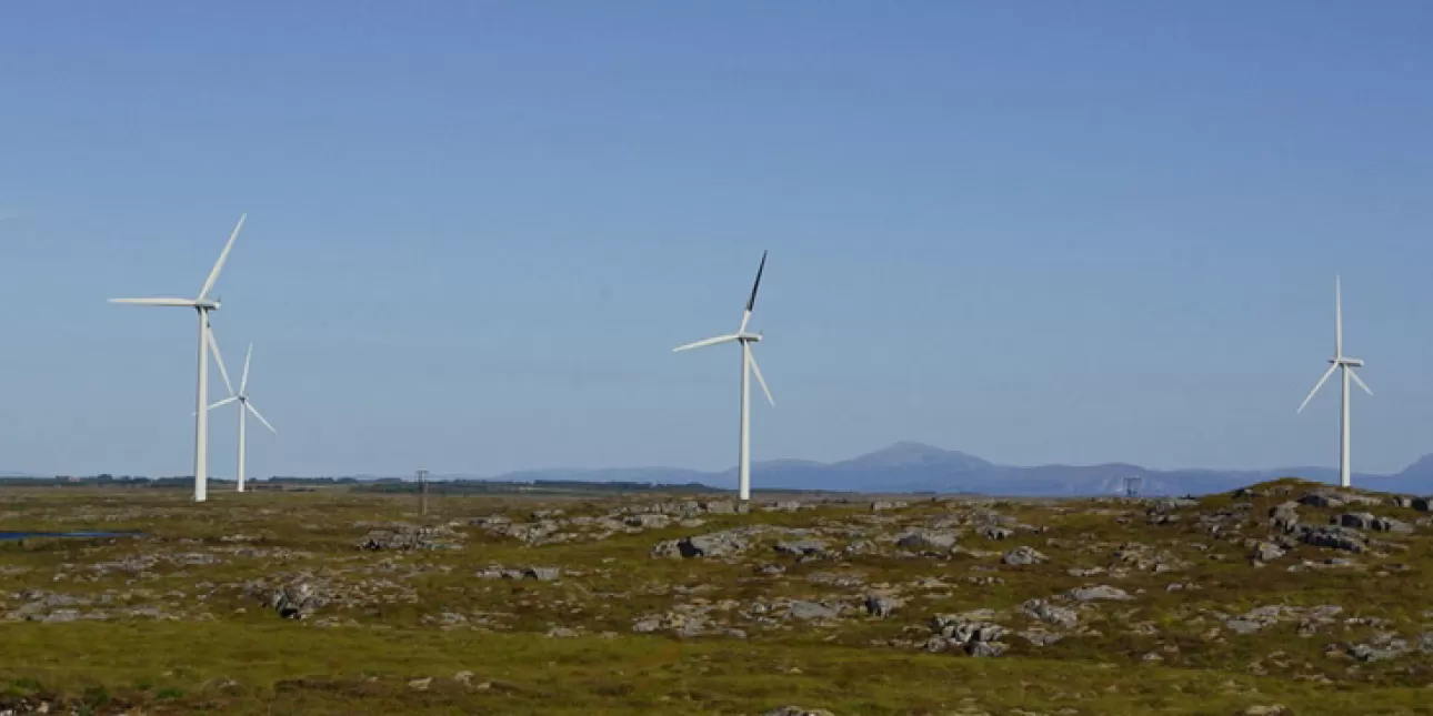 Vjetroelektrana (izvornik: Norsk institutt for naturforskning, 2020.)
• vjetroelektrane, kopnene vjetroelektrane