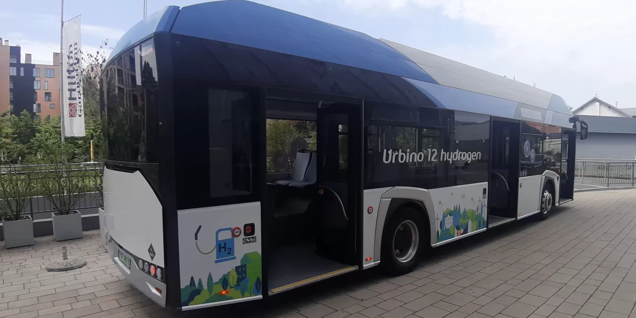 Autobus na vodik Solars Urbino 12 Hydrogen (foto: BO, svibanj 2022.)
• autobusi na vodik, Solaris, vodik