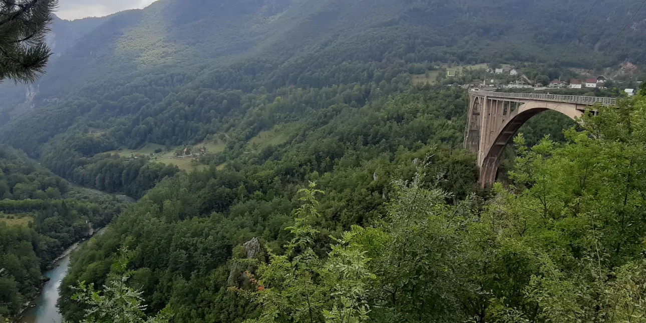 Rijeka Tara i most na Đurđevića Tari u Crnoj Gori (foto: BO, kolovoz 2022.)

• Tara, rijeke, NP Durmitor, Crna Gora, mostovi