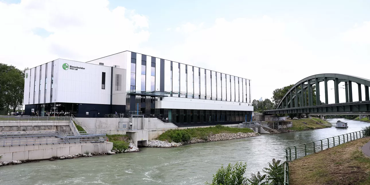 Novi hidrotehnički laboratorij u Beču (FOTO: PID/VOTAVA; 2023.)
- Beč; laboratorij; voda; rijeke; Dunav