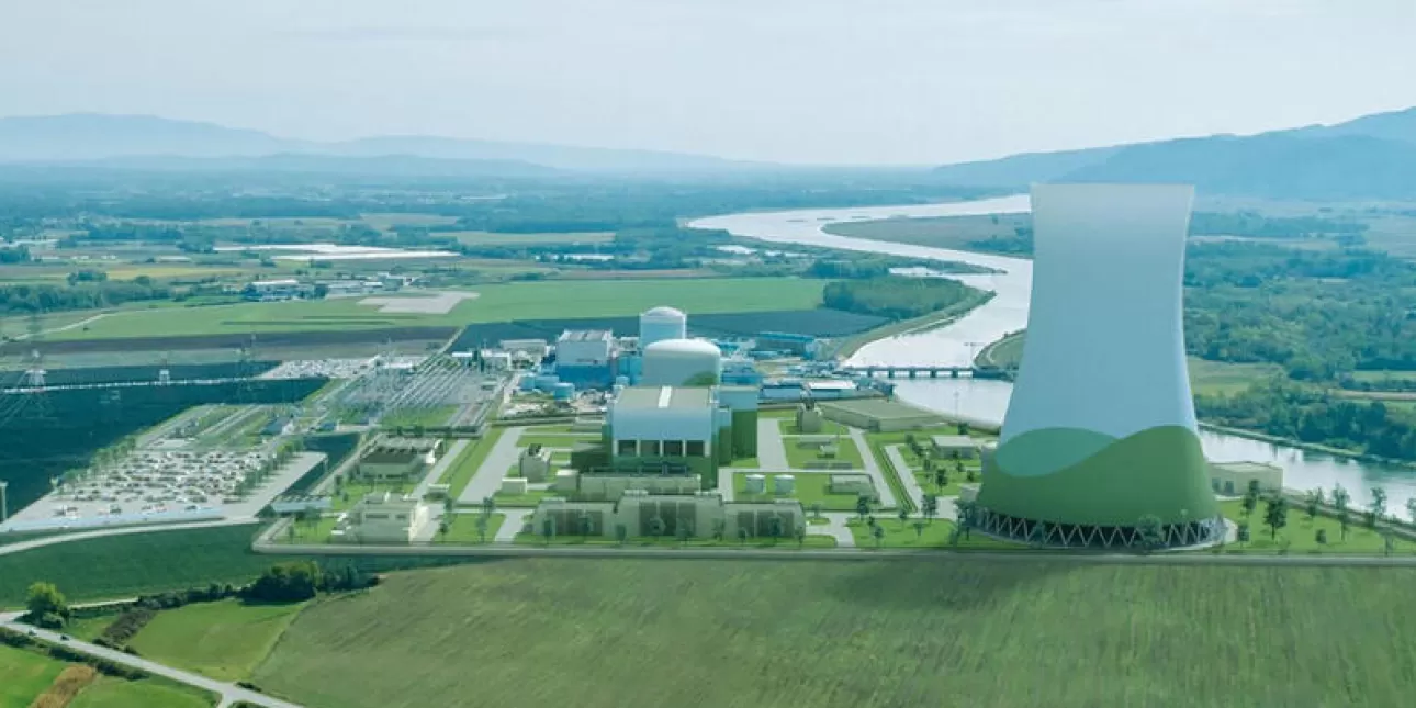 Vizualizacija projekta NE Krško 2 (izvornik: NE Krško)

• NE Krško, nuklearne elektrane
