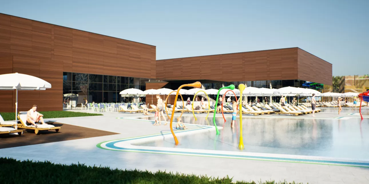 geotermalne toplice Bjelovar, vizuali novih Termi Bjelovar, 2024.