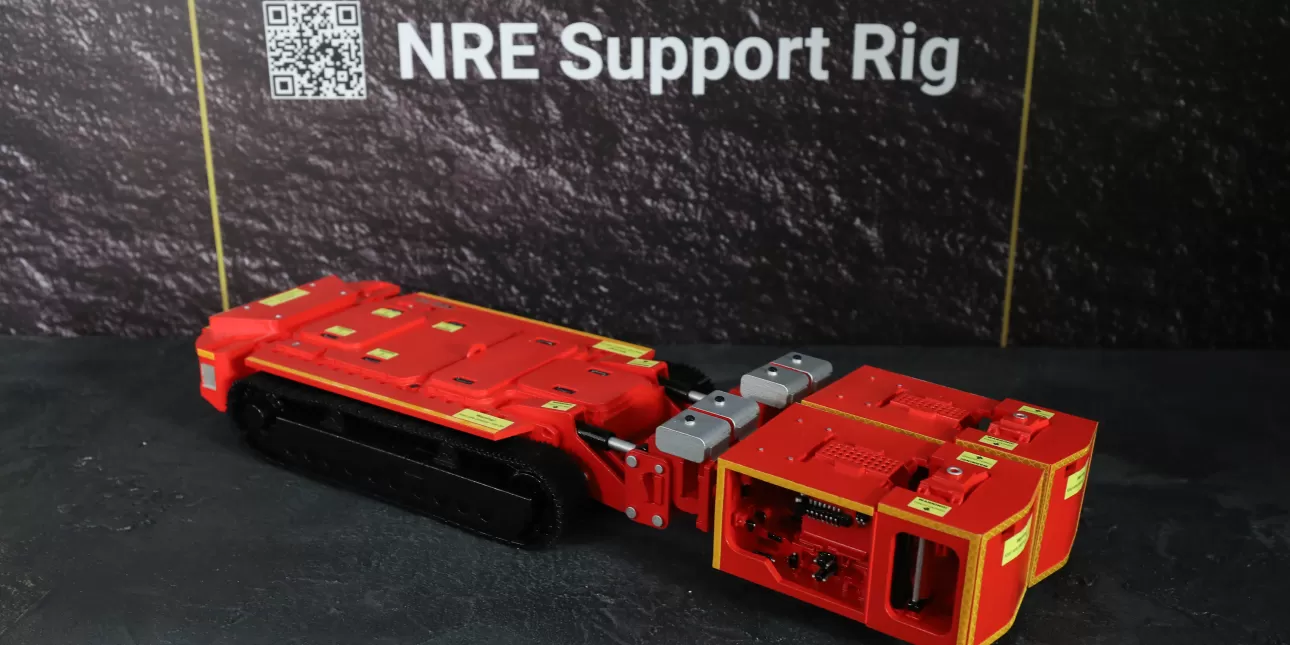 DOK-ING Mining, rudarski roboti na daljinsko upravljanje, dizajnirani za rad u podzemnim prostorima, 2024. 