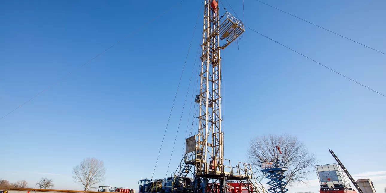 INA, otkriće prirodnog plina na polju Drava 3, bušotina Obradovac-5, INA, 2024. 