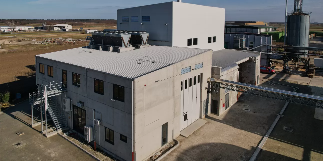 Bauwerk Đurđevac, kogeneracija ba biomasu koju je radio E.On Energy infrastructure solutions, 2025. 