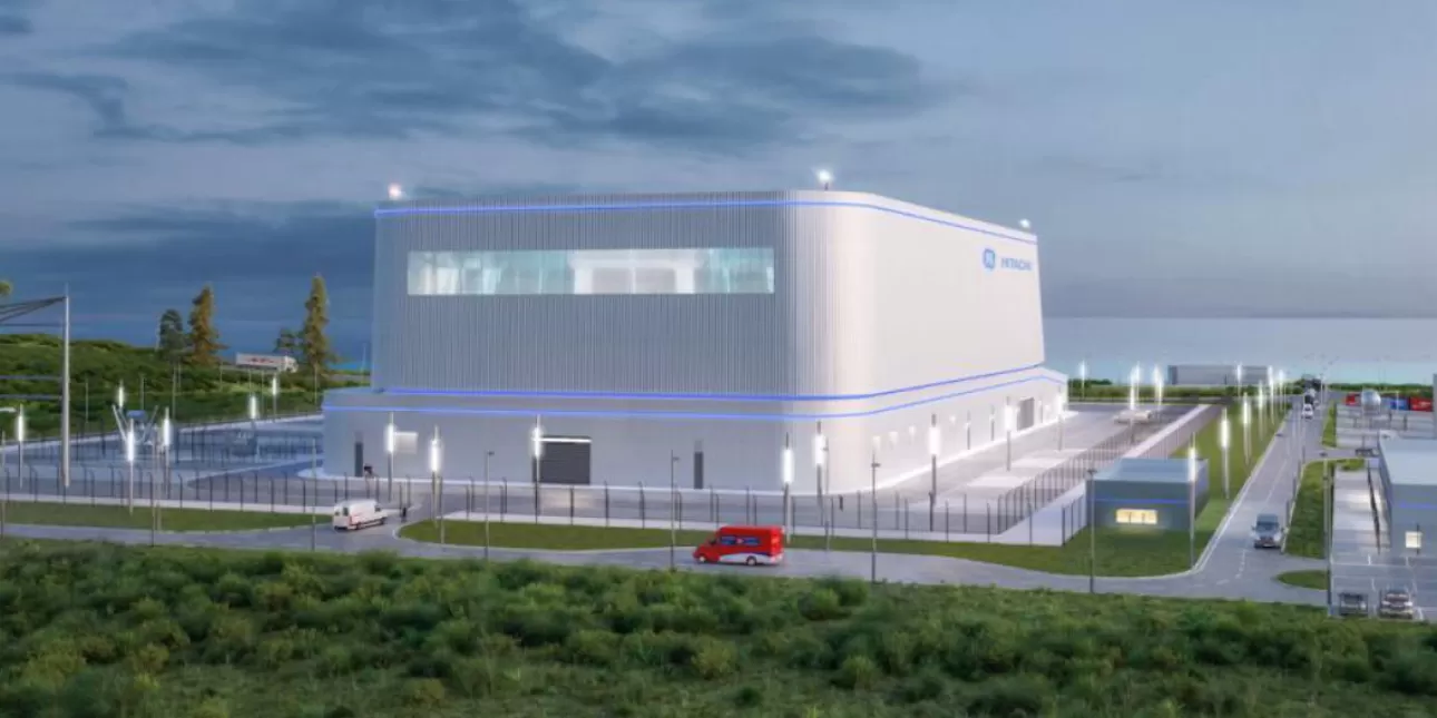 General Electric Hitachi BWRX-300 SMR, mali modularni nuklearni reaktor (izvornik: General Electric, svibanj 2025.) • General Electric, Hitachi