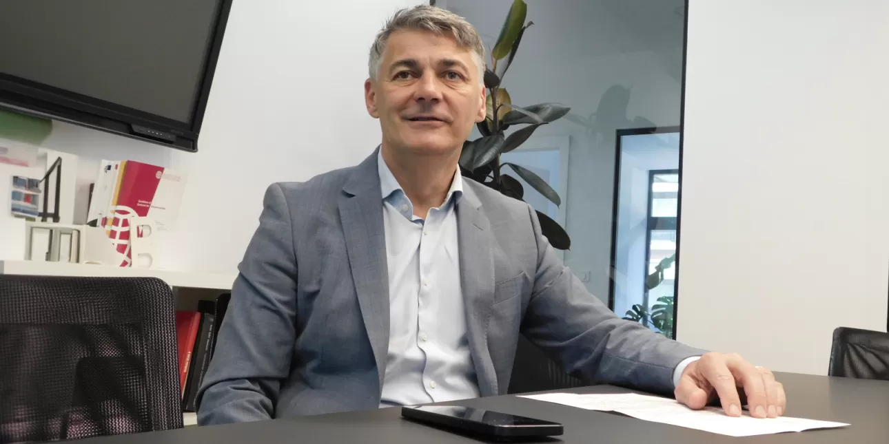 Darko Slivar, dipl. ing., predsjednik Hrvatske komore inženjera strojarstva (foto: B.L., svibanj 2025.)
• Darko Slivar, HKIS, inženjeri