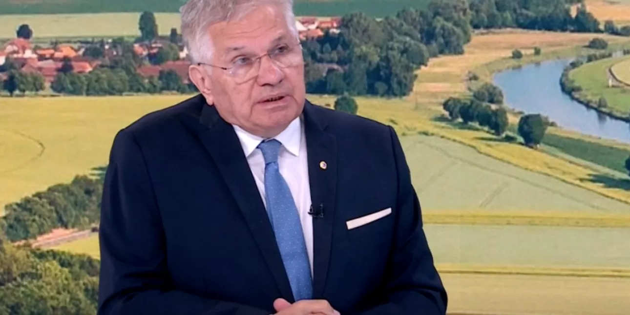 Ivica Jakić u Studiju 4 (foto: HRT, svibanj 2025.) • Ivica Jakić, nuklearna energija