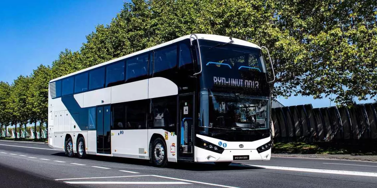 BYD električni autobus (izvornik: BYD, lipanj 2025.) • BYD, električni autobus, održivi promet