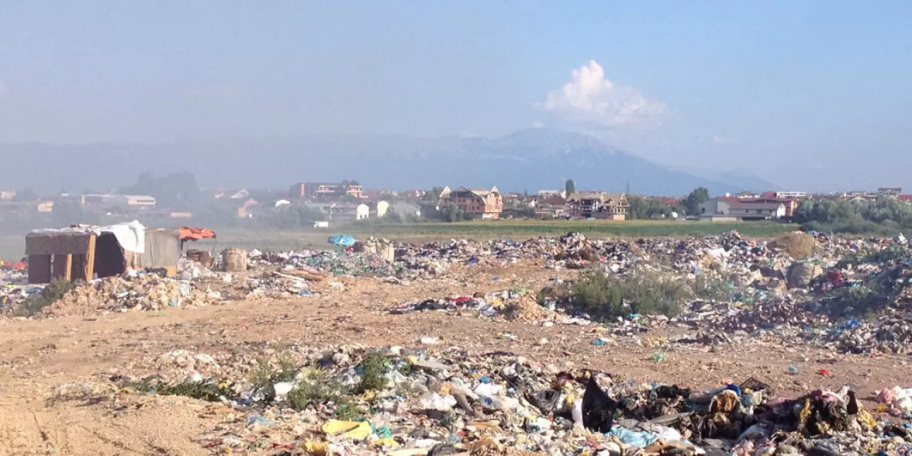 Deponija Struga (izvornik: M.T., srpanj 2025.) • Deponija Struga, Sjeverna Makedonija
