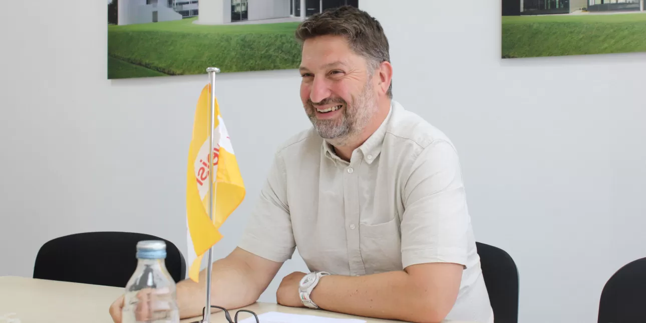 Dr. Marko Klančišar, direktor Weishaupta u SI, HR itd. (foto: D.P., lipanj 2025.)

• Marko Klančišar, Weishaupt