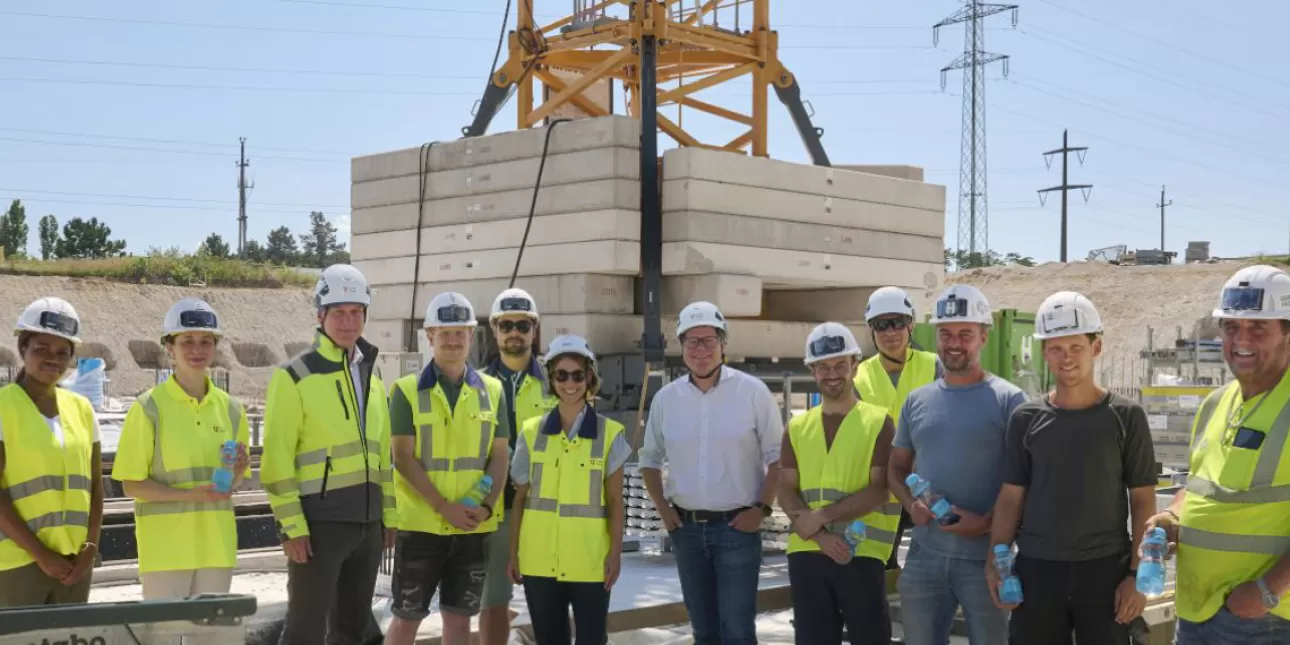 Grad Beč, najveći vodospremnik na svijetu (foto: Grad Beč, kolovoz 2025.) • Wiener-Wasser Zinner, Beč, vodospremnik