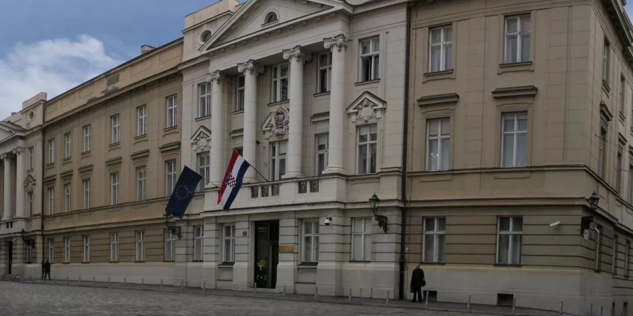 Zgrada Hrvatskog sabora (izvornik: Hrvatski sabor, 2023.)
• Sabor, Gornji grad, Zagreb