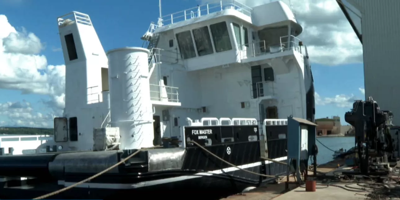 Tehnomont porinuće broda s hibridnim pogonom za norveškog naručitelja (izvornik: HRT, rujan 2025.) • Tehnomont, brodogradnja, hibridni pogon