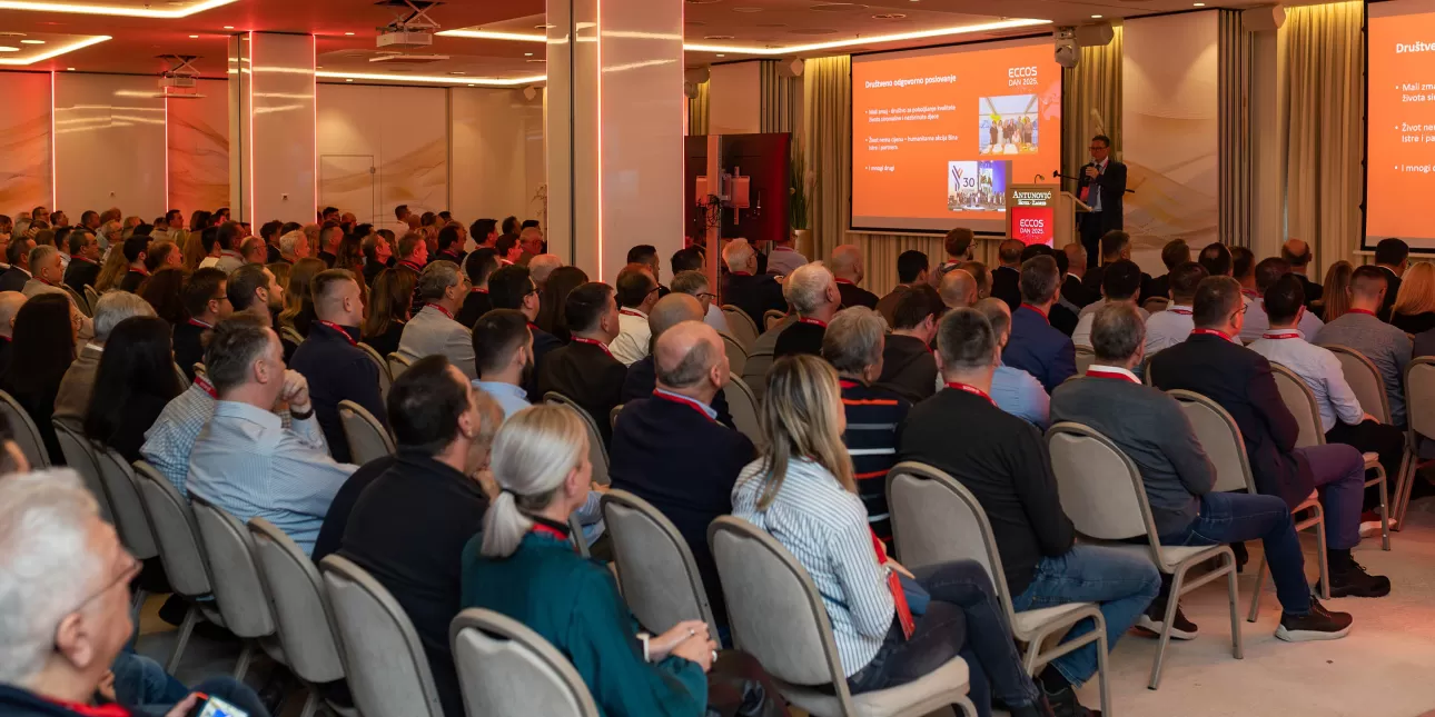 Fotografija s Eccos dana 2025. (izvornik: Eccos, prosinac 2025.)
• Eccos, stručni skupovi