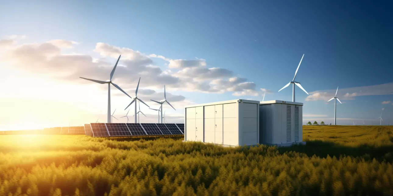 Vizualizacija baterijske pohrane energije (izvornik: Nano Energies, 2025.)
• Nano Energies, baterijska pohrana energije, baterijski spremnici energije, hibridne elektrane