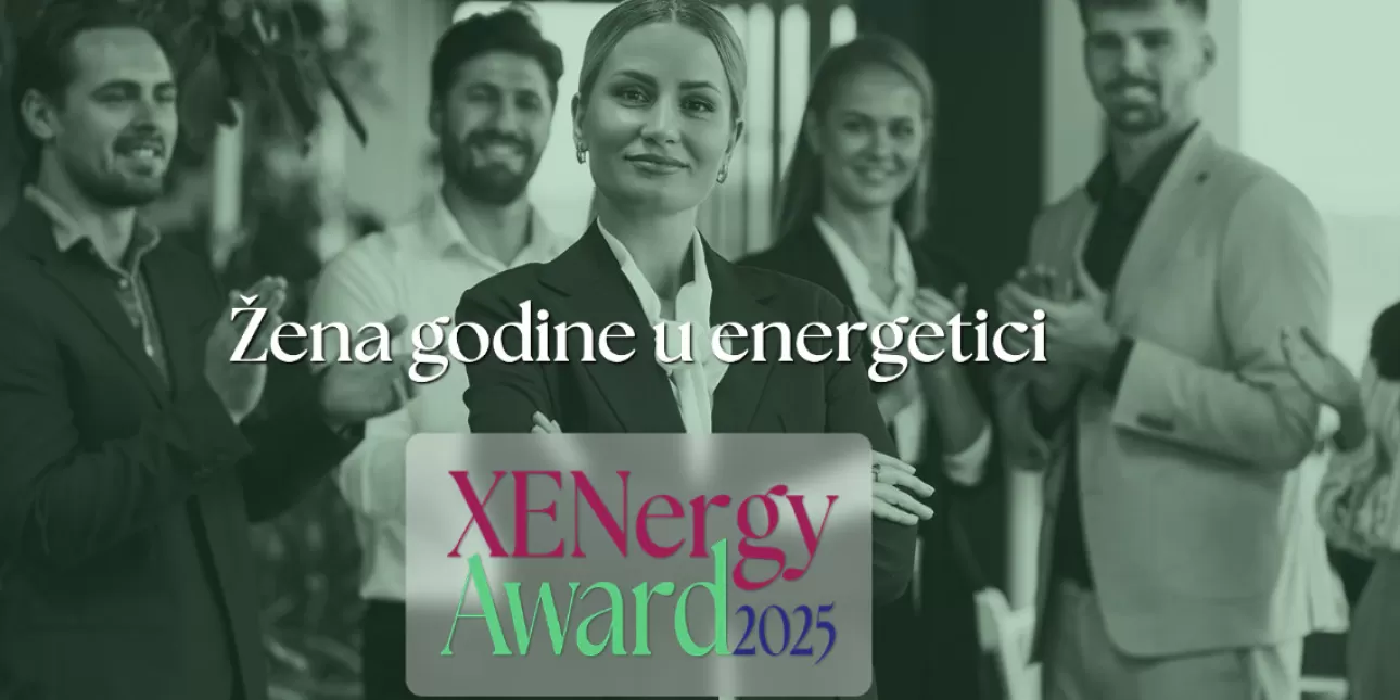 XENA - Žena godine u energetici za 2025 (izvornik: XENA, 2025.) • XENA, Žena godine u energetici, nagrada