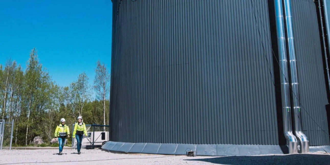 Finska tvrtka Polar Night Energy baterije od pijeska (foto: Polar Night Energy, siječanj 2026.) • Polar Night Energy, baterije, pijesak, inovacije