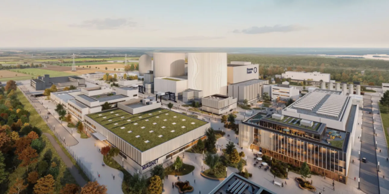 Prvo komercijalno fuzijsko postrojenje u Europi - render (foto: Proxima Fusion, ožujak 2026.) • Proxima Fusion, RWE, Bavaria, Max Planck Institute, fuzija