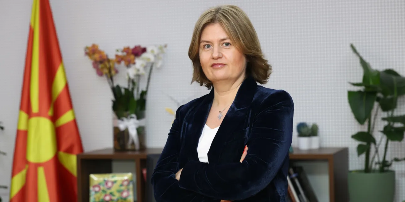 Sanja Božinovska, makedonska ministrica energetike, rudarstva i mineralnih sirovina (foto: Miki Trajkovski, siječanj 2026.)
• Sanja Božinovska, Sjeverna Makedonija
