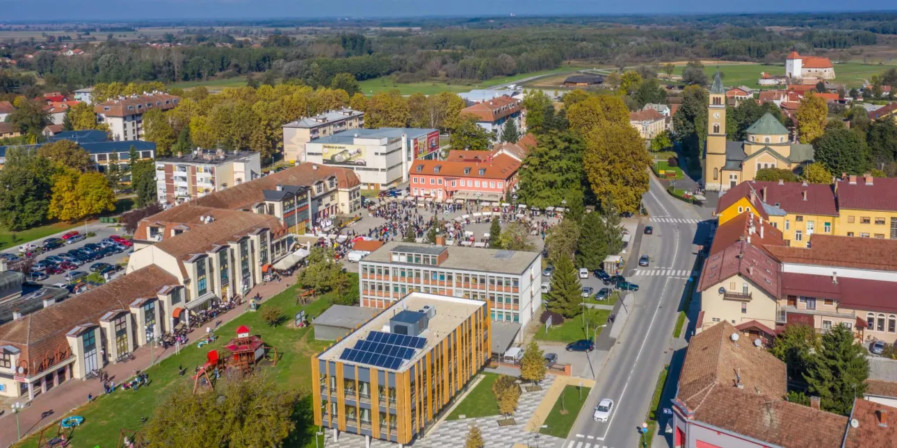Panorama Đurđevca (izvornik: EUKI / stefanphotoart / AdobeStock)

• Đurđevac, Koprivničko-križevačka županija, Podravina