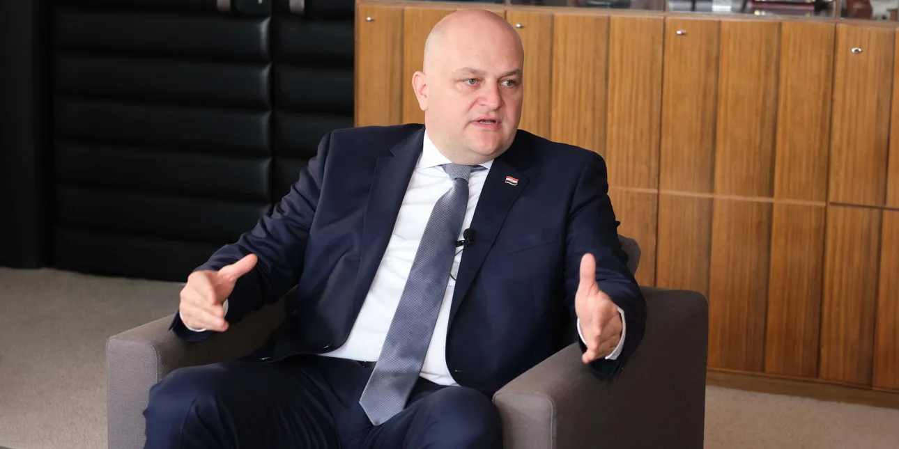 Ante Šušnjar, ministar gospodarstva (foto: B.K., travanj 2026.)
• Ante Šušnjar, Ministarstvo gospodarstva