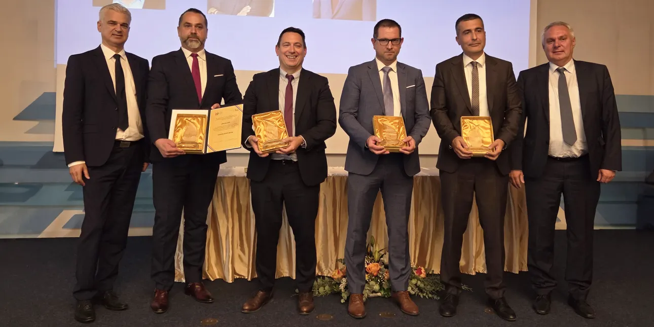 Dobitnici priznanja HSUP-a na Danu plina 2026.(foto: N.D., listopad 2026.)
• HSUP, nagrade